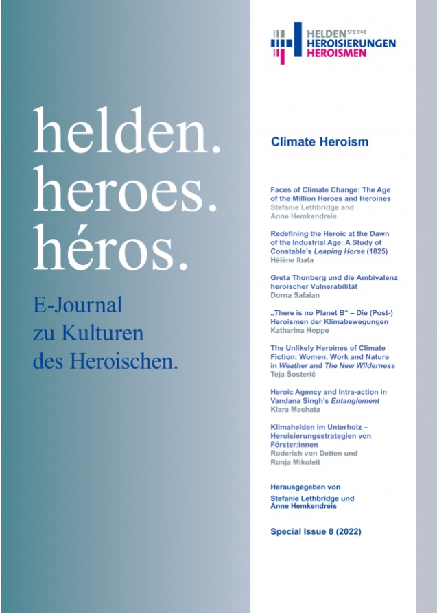 Neues Special Issue des E-Journals erschienen: Climate Heroism, herausgegeben von Stefanie Lethbridge und Anne Hemkendreis