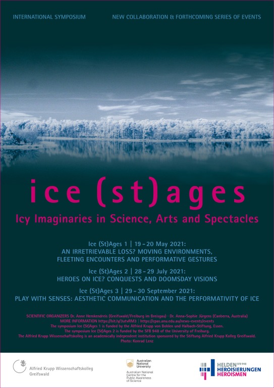 International symposium: Ice (St)Ages 1 (19. & 20. May)