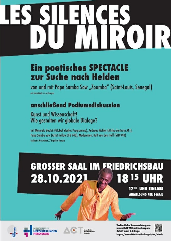 Les silences du miroir (Bühnenstück und Podiumsdiskussion)