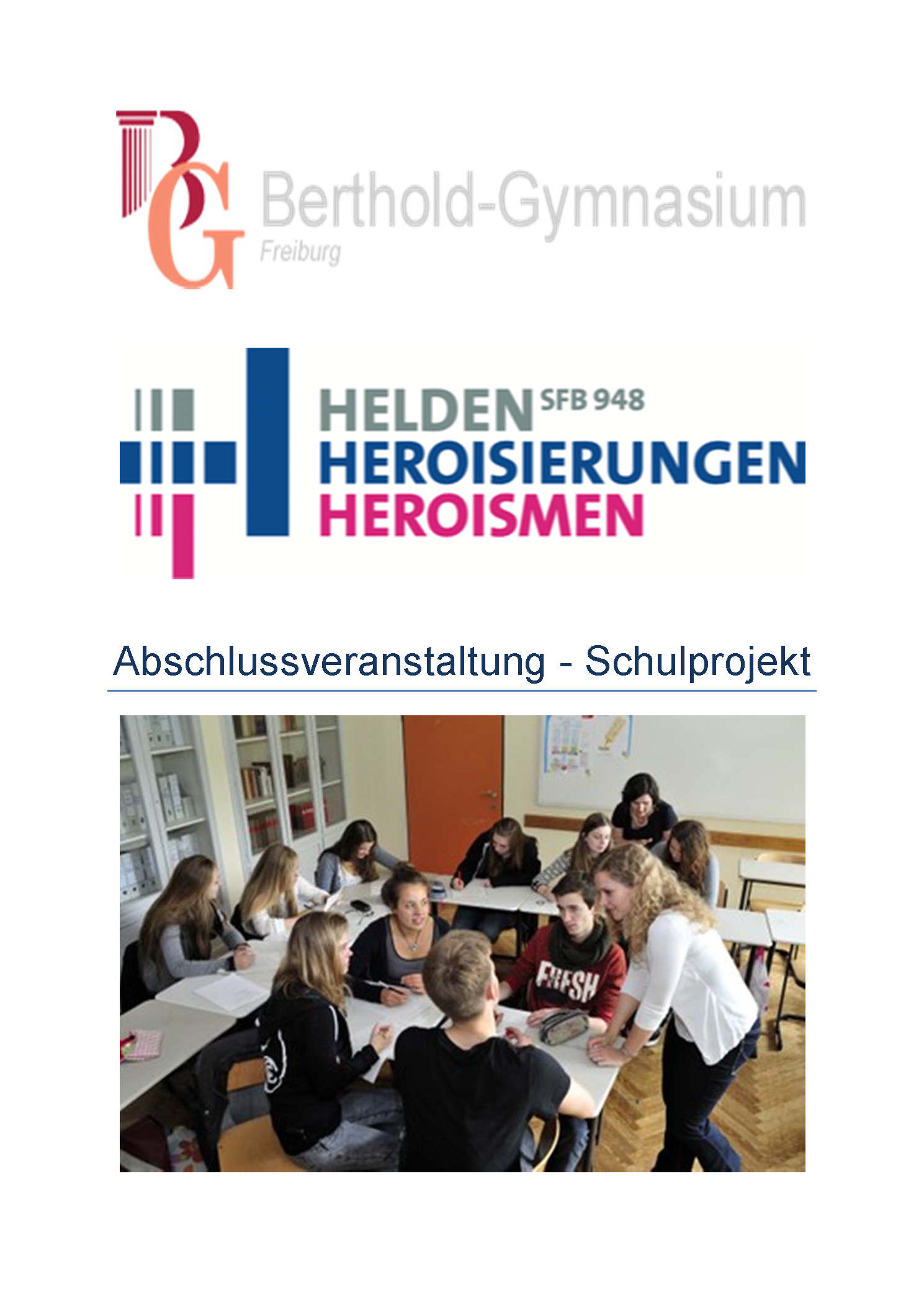 Berthold Gymnasium Plakat