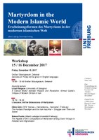 Martyrdom in the Modern Islamic World