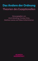 New Release | Ulrich Bröckling, et al.: "Das Andere der Ordnung"