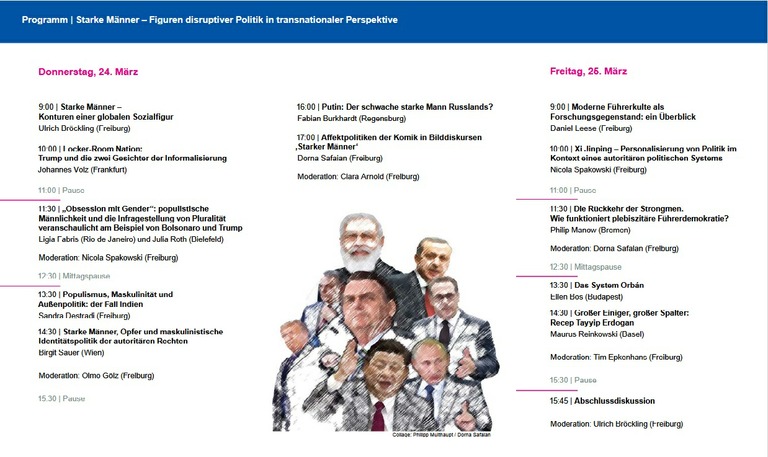 S2 Meeting:  Starke Männer – Figuren disruptiver Politik in transnationaler Perspektive
